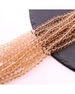 Brušene staklene perle 8x6mm (23SP07/8026)