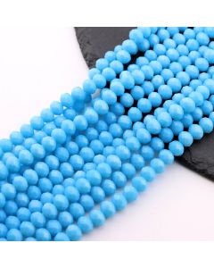 Brušene staklene perle 8x6mm (23SP07/8106)