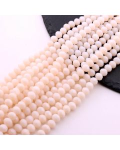 Brušene staklene perle 6x4 mm  (23SP07/6096)