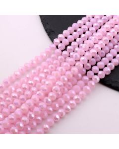 Brušene staklene perle 6x4 mm  (23SP07/6110/2)