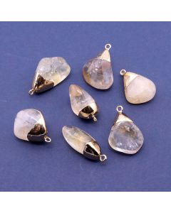 Privezak prirodni kamen Citrin 15-25 mm ...25KP31