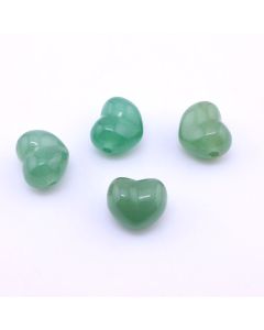 Privezak prirodni kamen Aventurin -Srce 12*14 mm ...25KP08-01A