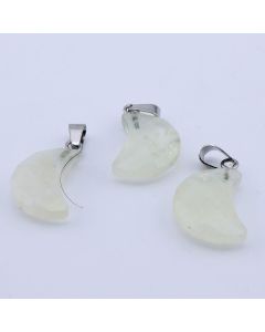 Privezak prirodni kamen Limun Kvarc - Moon 10*16 mm Faset...25KP09-05