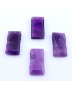 Privezak prirodni kamen Ametist- 13*25 mm Faset...25KP12-04