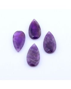 Privezak prirodni kamen Ametist - 13*25 mm Faset...25KP13B-05