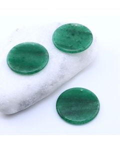 Privezak prirodni kamen Zeleni Aventurin  - 30*3 mm...25KP14-04