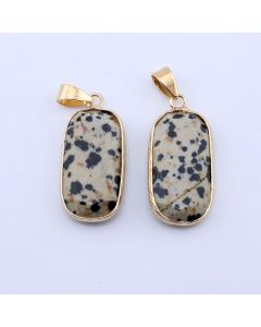 Privezak prirodni kamen Jaspis Dalmatinac- 15*32*5 mm...25KP15-06