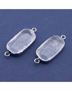 Konektor prirodni kamen Gorski Kristal- 15*35x5 mm...25KP16-05