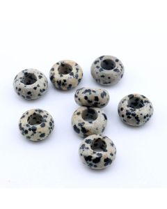 Perla prirodni kamen Jaspis Dalmatinac -  8*12 mm...25KP28-04