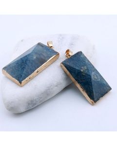 Privezak prirodni kamen Ahat sa legurom metala...23KP122