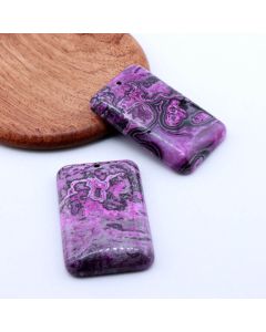 Privezak prirodni kamen bojeni Ocean Jaspis ...23KP133