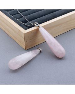 Privezak prirodni kamen Rozen Kvarc ...23KP140