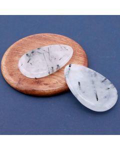 Privezak prirodni kamen Kvarc sa Turmalinom ...23KP146