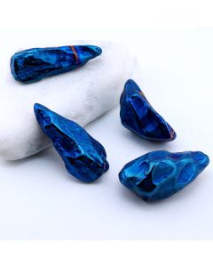 Privzak prirodni Kvarc galvanski obložen-Blue...23KP160