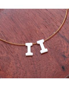 Perla/Privezak od Sedefa- slovo I...S278-080A