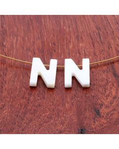 Perla/Privezak od Sedefa- slovo N...S278-085A