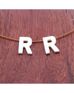 Perla/Privezak od Sedefa- slovo R...S278-088A