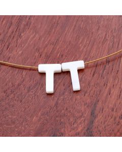 Perla/Privezak od Sedefa- slovo T...S278-090A