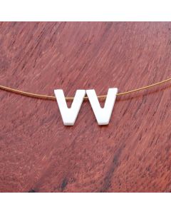 Perla/Privezak od Sedefa- slovo V...S278-092A