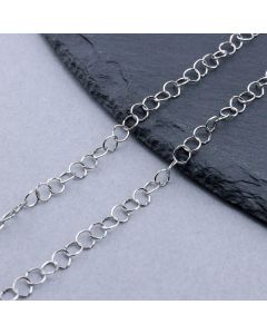 304 Stainless Steel Vareni Lanac 3.6x0.3mm...SSL-F011-05A-P-10m