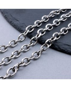 304 Stainless Steel Lanac 9.5x7.5x2mm...SSL-P007-27P-05-10m