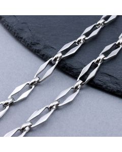 304 Stainless Steel Lanac 15x6mm, 7x5mm...SSL-101131-1