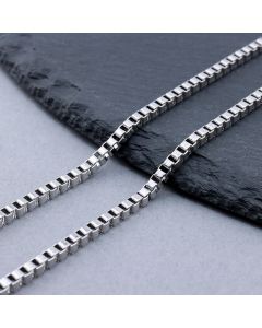 304 Stainless Steel Venetian Lanac 2.5x2.5mm...SSL-K001-34A-10m