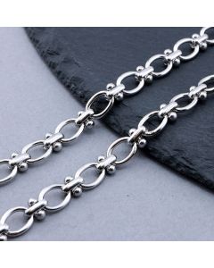 304 Stainless Steel Lanac 9.8x7x1.5mm...SSL-H028-03P-01-5m