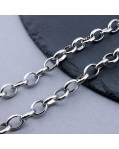 304 Stainless Steel Lanac 12.5x9.5x3mm...SSL-R100-34-10m