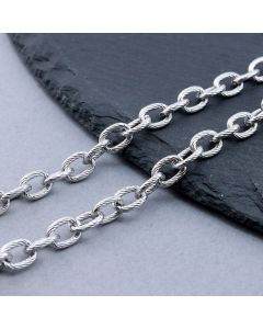 304 Stainless Steel Lanac 8x6x1.5mm...SSL-T003-23B-P-10m