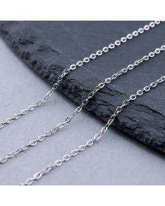 304 Stainless Steel Lanac 1.5x1x0.3mm...SSL-Q001-10-100m