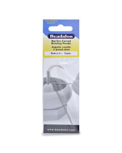 Zakrivljena  Big Eye igla za nizanje perli,dužina 12.7 cm   ( BE700A-300)