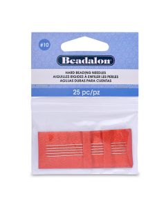 Čvrsta igla za nizanje perli, Veličina 10, za konce do veličine 0.28mm, 25 komad   ( BEJNEEH10/25)
