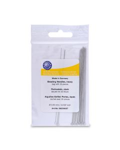 Upletena igla za nizanje perli, HARD, debljina 0,5 mm, 1 komad ( BEJNEETW-H/25)