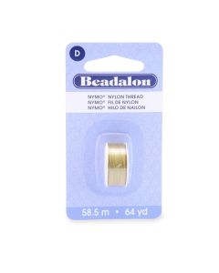 Nymo konac, veličina D, 0,3 mm, Boja Gold #2    ( BENYMO124G-002 )