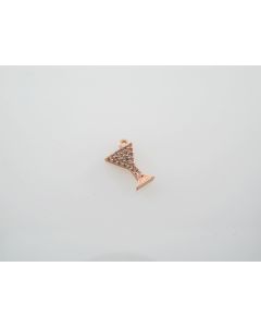 Privezak pozlata sa Cubic cirkonima ( CZ-RG111)