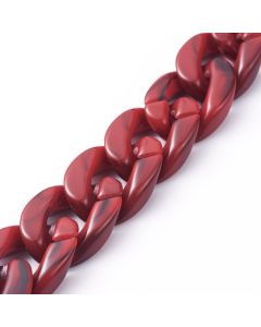 Handmade Akrilni deko lanac za torbe... 23x16.5x5mm  ( 536010 )