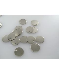 Dukati mesing u boji inoxa, 12 mm - pakovanje 25 kom.    ( DUKN12mm )