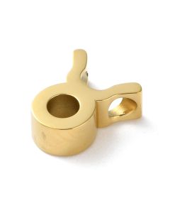 Stainless Steel Privezak Horskopski Znak-Bik...U038-01G-02