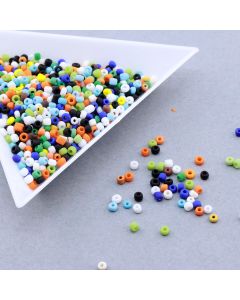 Seed bead kašaste perle 2 mm, frost mat...25SEED08/12