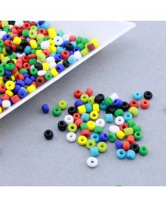 Seed bead kašaste perle 3mm, frost mat...25SEED08/08