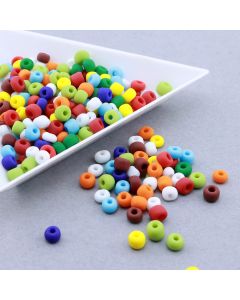 Seed bead kašaste perle 4mm, frost mat...25SEED08/06