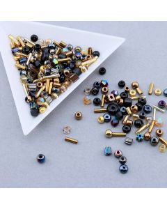 Premium FGB Staklene perle,mix oblika.....25SEED15-FGB-M-07