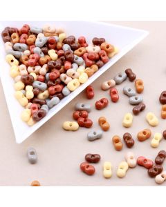 Premium FGB Staklene perle,Peanut beans.....25SEED09-3*6mm-01