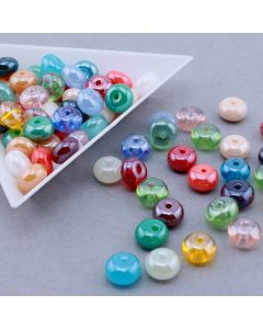 Premium FGB Staklene Abacus perle.....25SEED13-5*8mm-M03