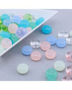 Premium FGB Staklene Abacus perle.....25SEED13-5*8mm-M01
