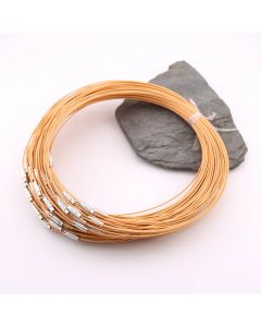 Čelična sajlica za ogrlice sa kopčom  ( 23SSK33-2)