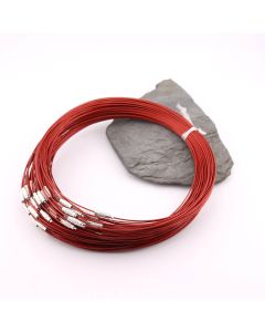 Čelična sajlica za ogrlice sa kopčom  ( 23SSK33-3)