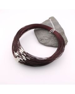 Čelična sajlica za ogrlice sa kopčom  ( 23SSK33-9)