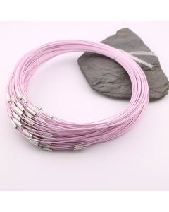 Čelična sajlica za ogrlice sa kopčom  ( 23SSK33-10)